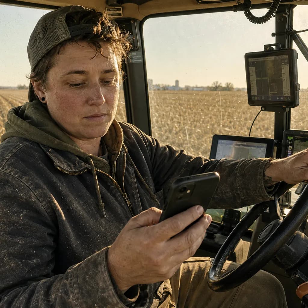 Frankie, Row-crop farmer