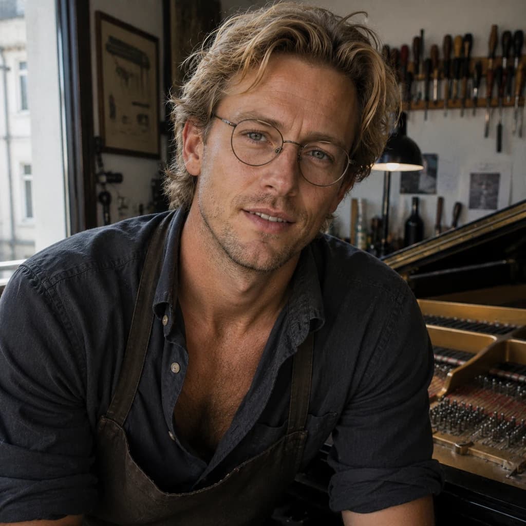 Lukas, Piano tuner and restorer