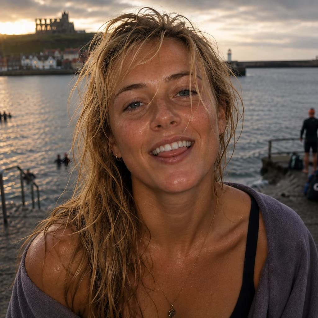 Nell, swimming teacher and coach in Whitby, North Yorkshire